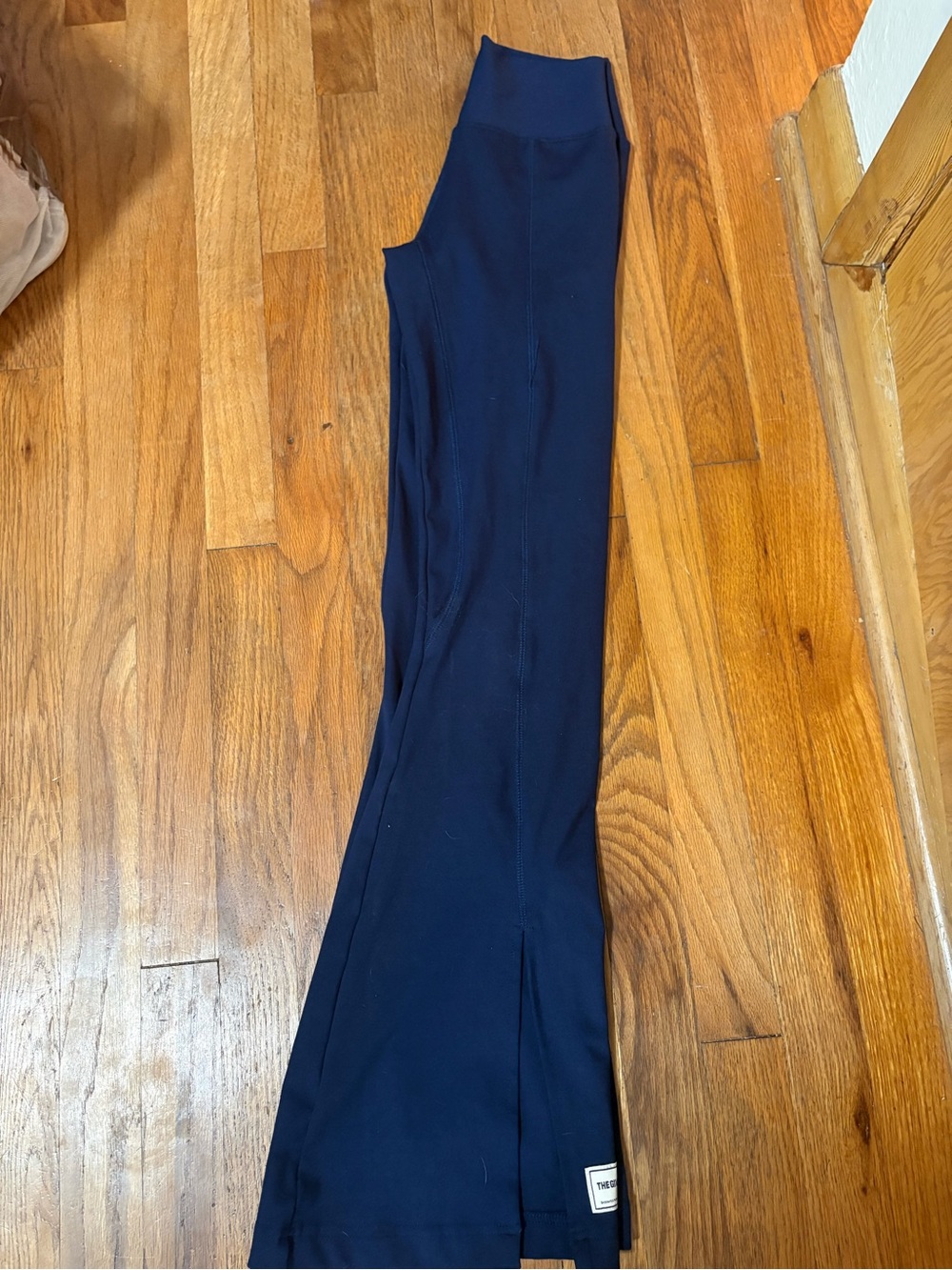 The Giving Movement Women’s Navy Blue Flare Leggings